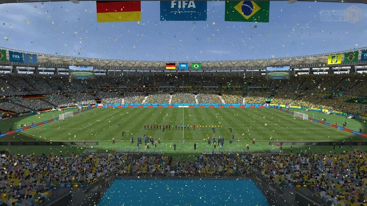 Brasil x Alemanha: simulação no FIFA 14 (PS4)