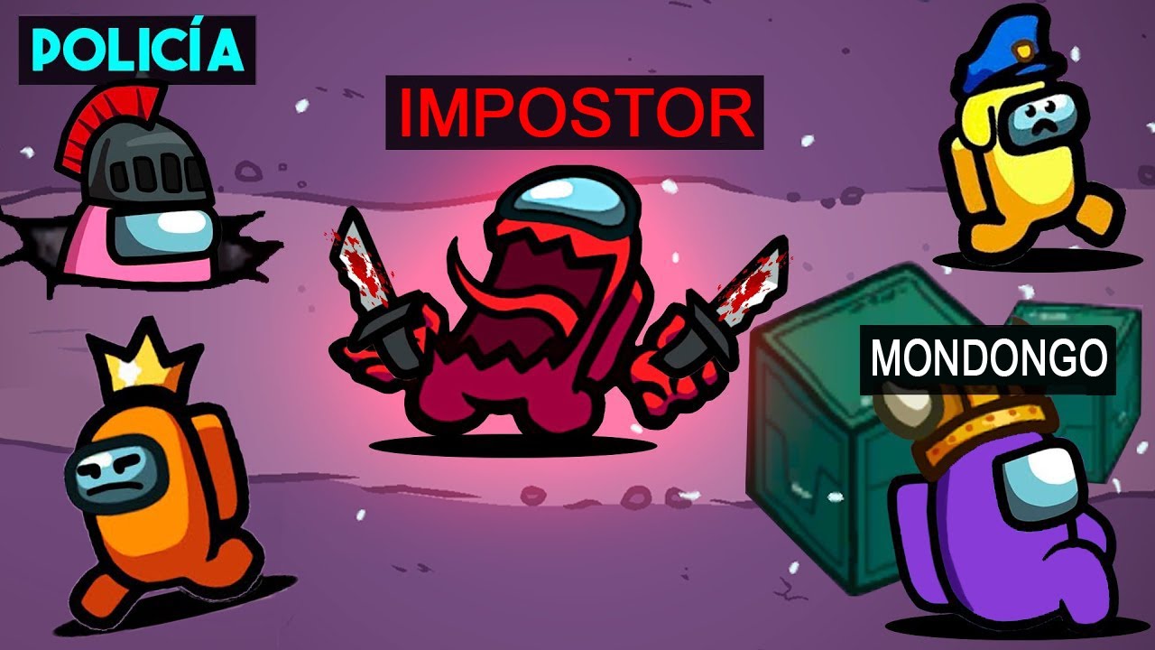 ¡ESCONDETE del IMPOSTOR o MUERE! 😨💀🔪 Los COMPAS en AMONG US ESCONDITE