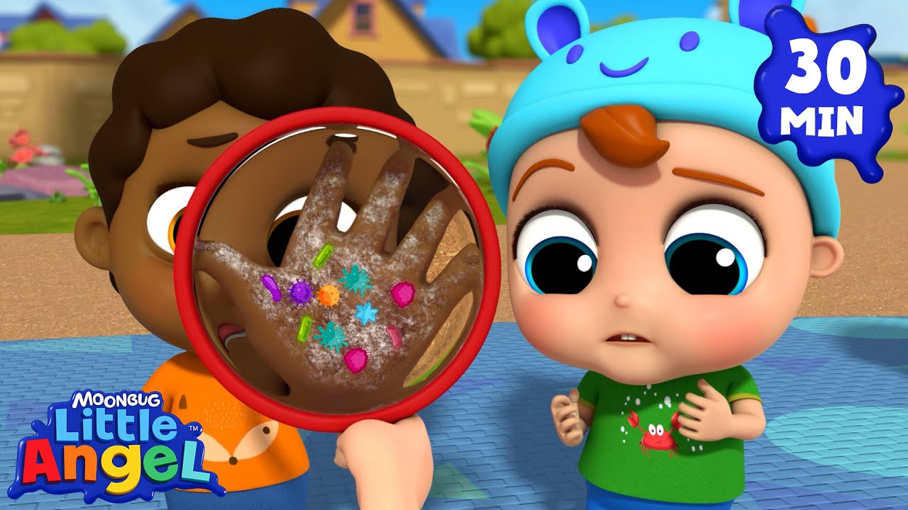Wash Your Hands - No No Germs! | BABY JOHN&trade; Playtime Kids Songs & Nursery Rhymes | Little Angel