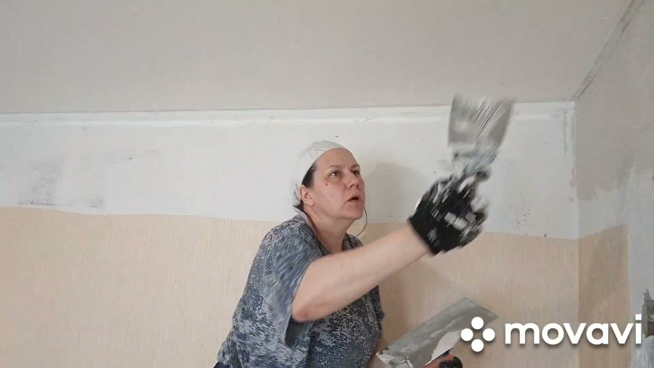 Выравнивание контура стены под натяжной потолок