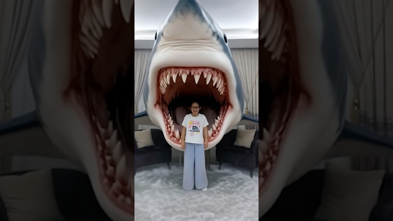 Zeynep sakın KORKMA ama o nasıl KÖPEK! 🐕😱🤣🌈✅🦈❤️💚💜