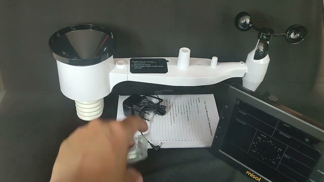 Wireless Weather Station MISOL WS 2320 Connect WiFi Upload Data WS2320