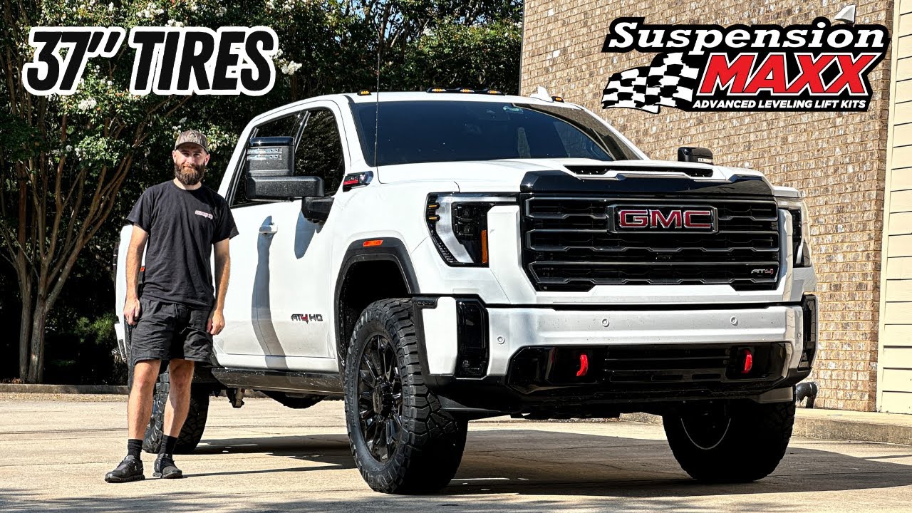 The FIRST UPGRADE to BUY for your GMC 2500: A SuspensionMAXX Torsion Key Leveling Kit & 37