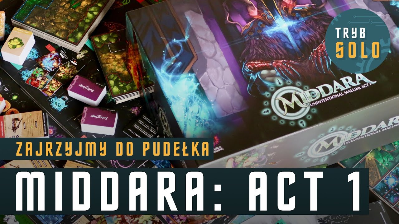 🇵🇱 Middara: Unintentional Malum - Act 1 (edycja 1.2) | zajrzyjmy do pudełka