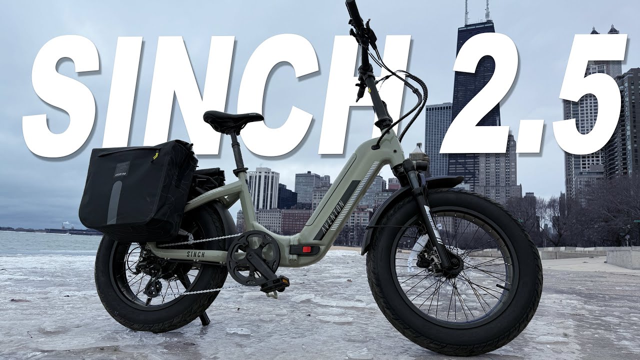 Температура в 10° не помешала моему обзору Aventon Sinch 2.5