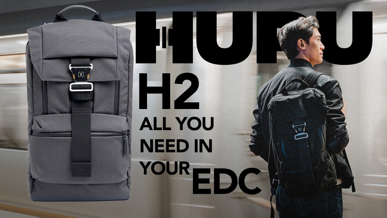 The Best Urban Carry Yet?  Huru Model H2 22L Backpack First Look
