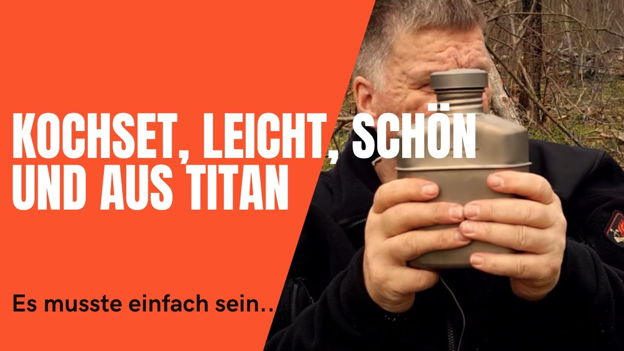 Ausrüstung - Mein neues Titan Kochset