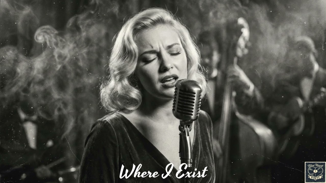 Where I Exist - (1950s Style) Soul & Blues Love Ballad / Blue Heart Vinyl