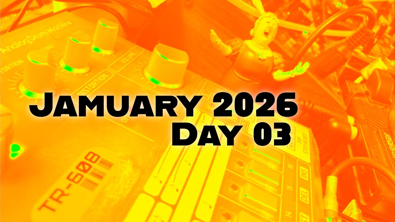 Hybrid Modular Jam &ndash; Collide4 & Mother32 | Schlaflabor | Jamuary26 Day 3