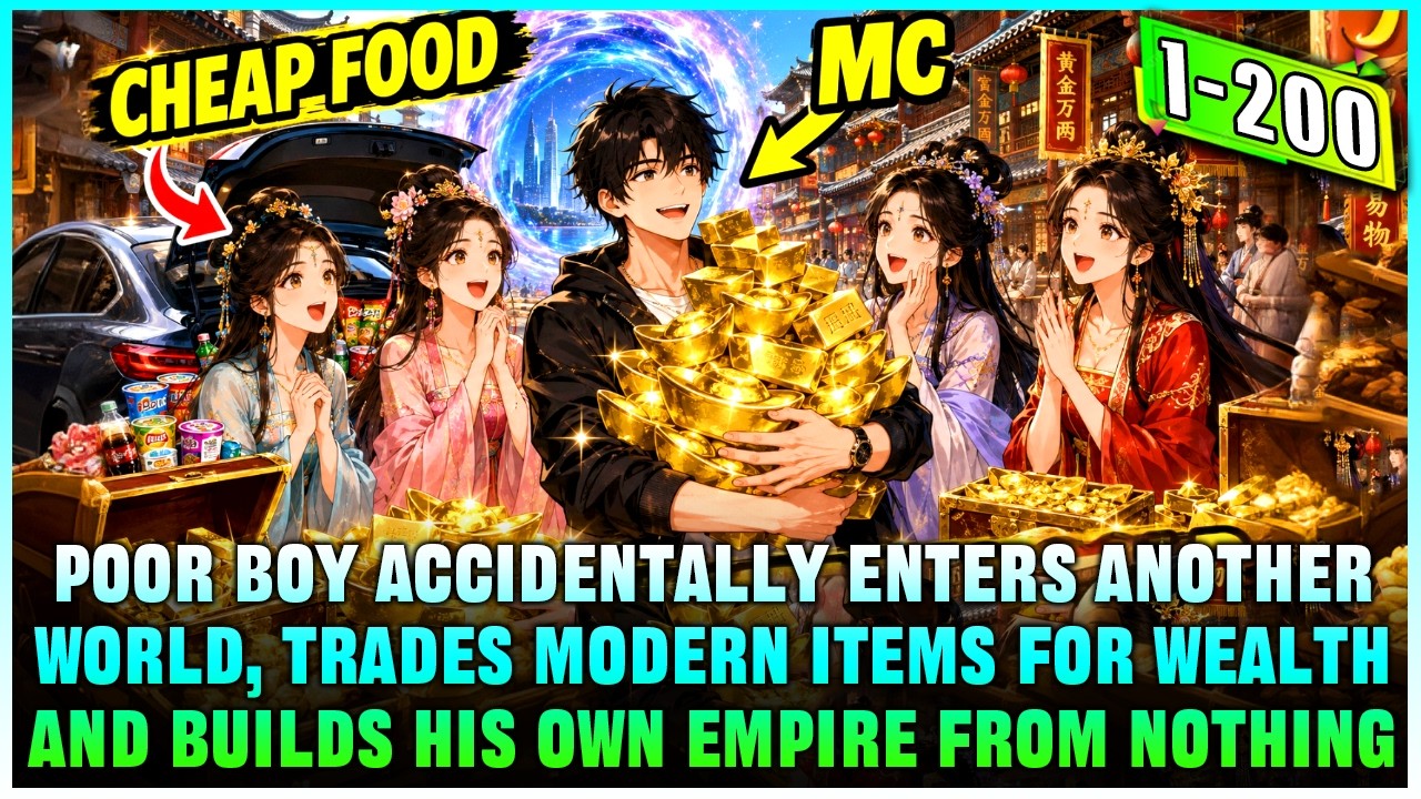 Boy's Warehouse Could Enter Another Poor World, Where He Traded Cheap Food for Countless Gold!