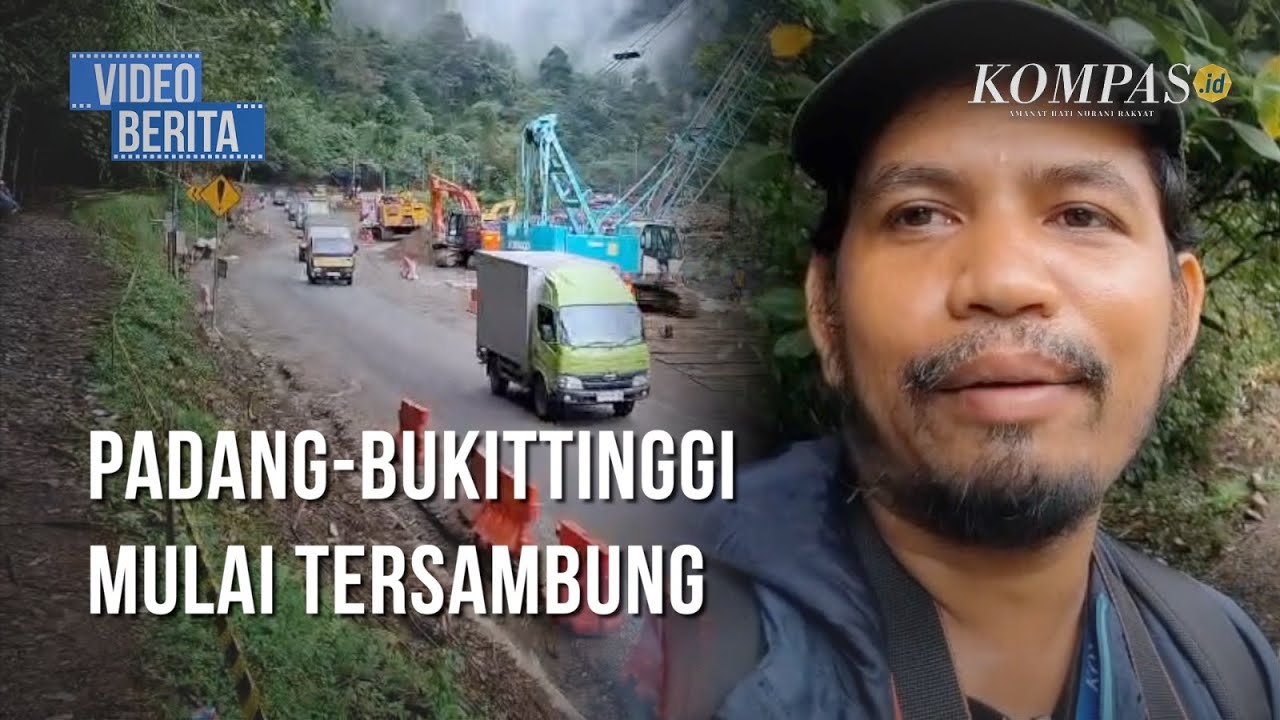 Jalan Nasional Padang-Bukittinggi Mulai Dibuka, Perbaikan Infrastruktur Dikebut