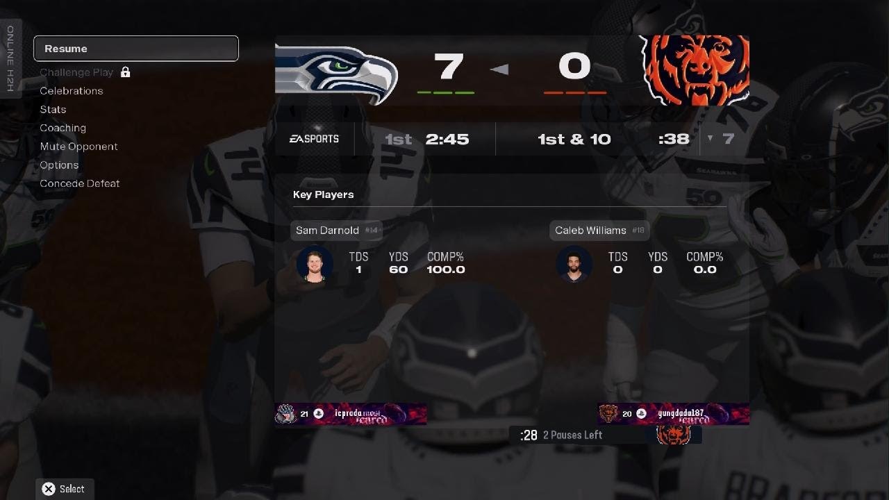 Madden NFL 26 Seattle 
