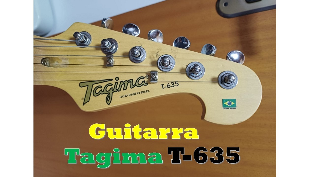 Guitarra Tagima T-635 handmade in Brazil