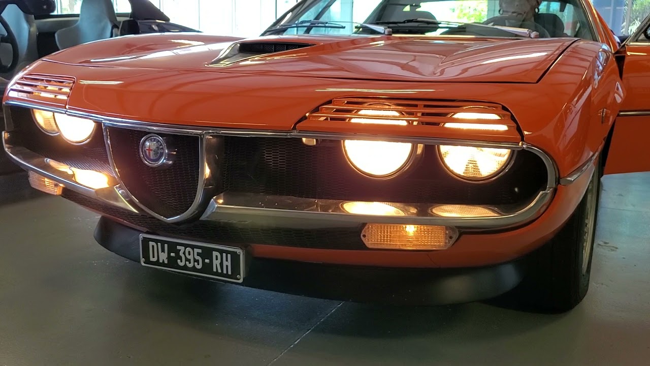 1972 Alfa Romeo Montreal - Headlight Test