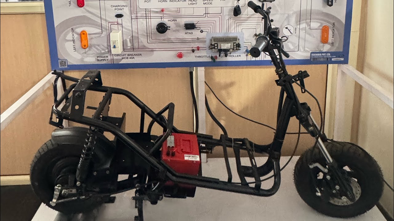 Electric Two Wheeler Training Simulator Demo & Explanation