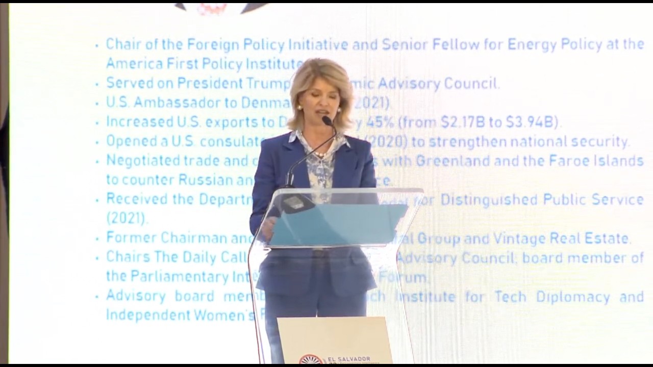 Energy and Critical Minerals- Sustaining Global Supply Chains- Hon. Ambassador Carla Sands