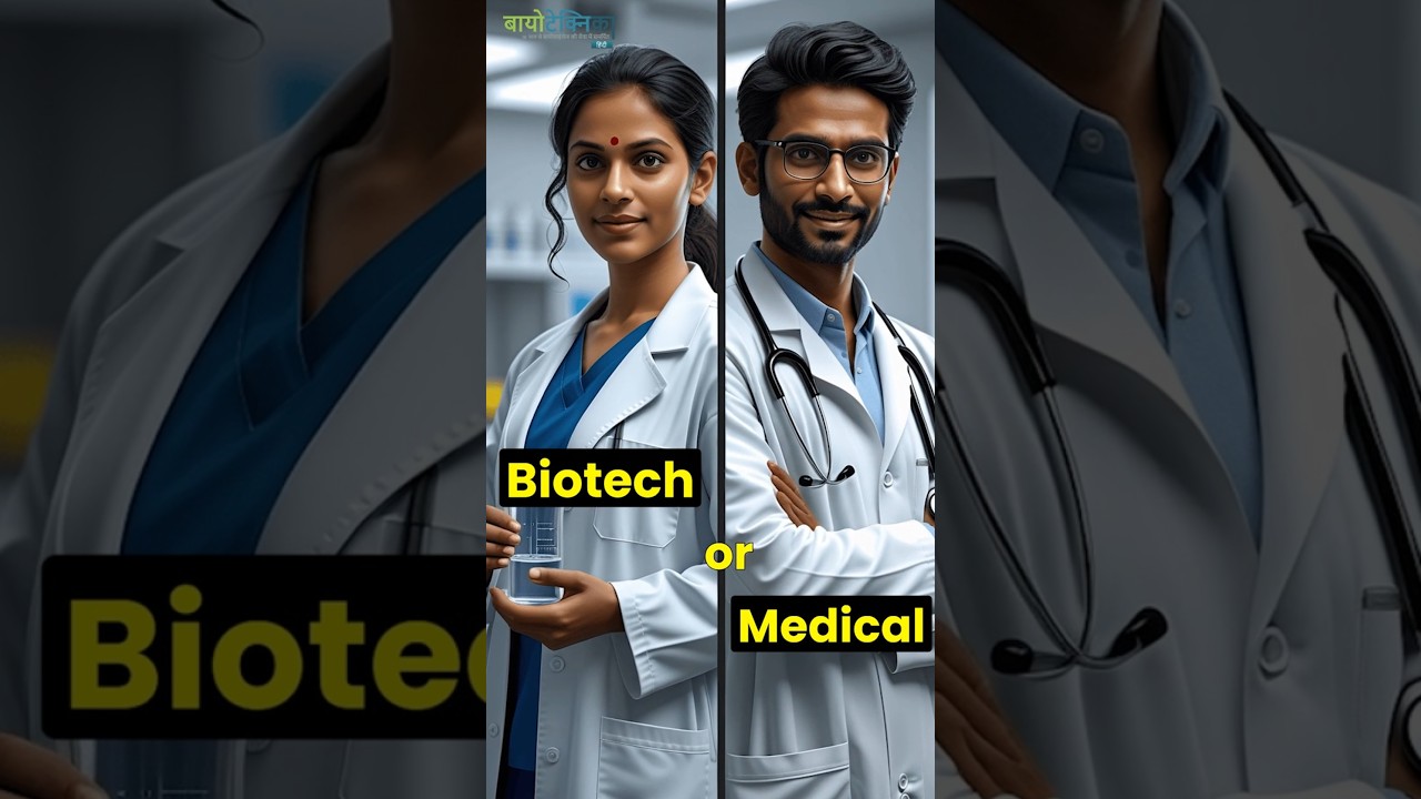 Biotech or Medical? Which is a better career? 🔬👨&zwj;⚕️