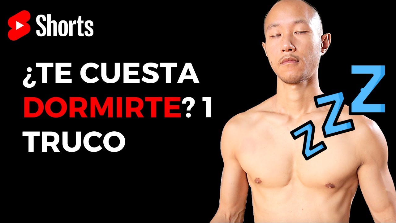 &iquest;Te cuesta dormirte? Truco para dormir bien