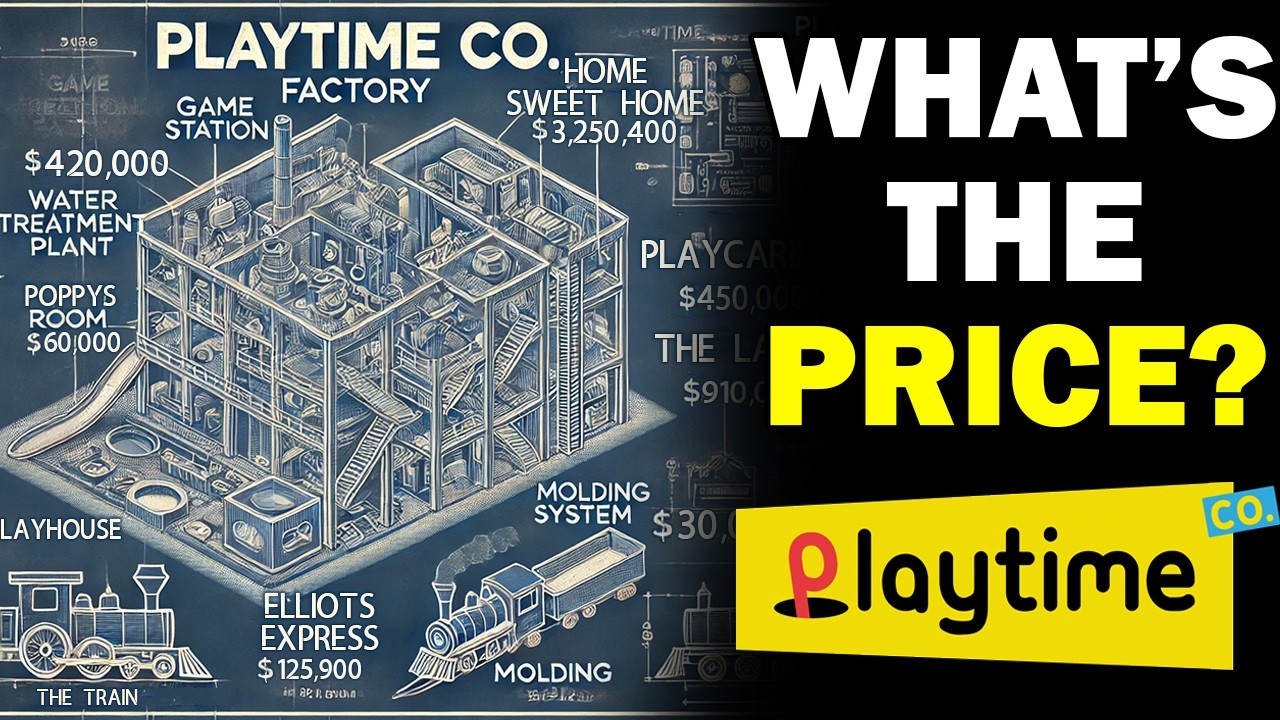 How Much Did It Cost To Build Playtime Co.? | Poppy Playtime Explained + Theories 🤯