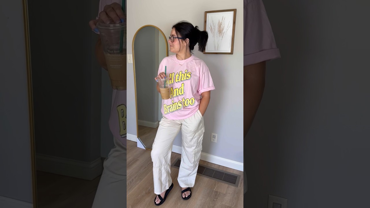 🦋🍒 casual spring fit to chase my toddler 