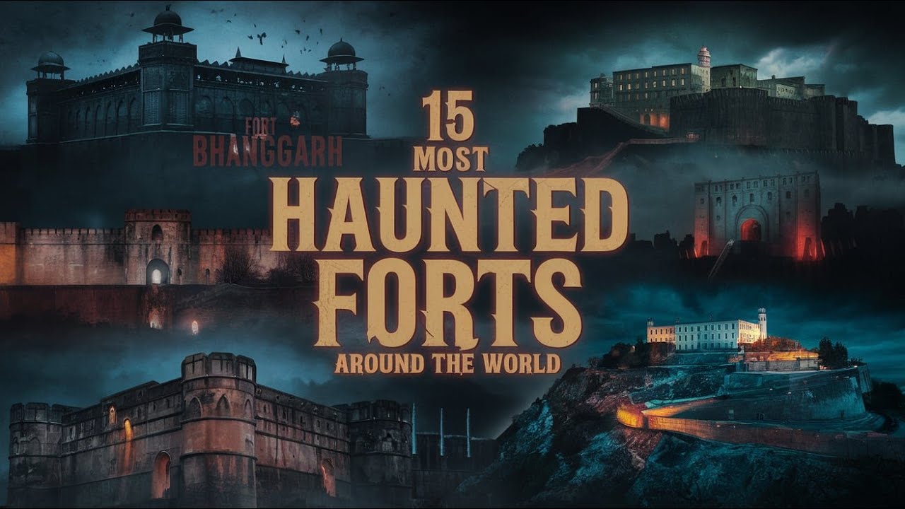 15 Most Haunted Forts Around the World | Terrifying Ghost Stories and Haunted History