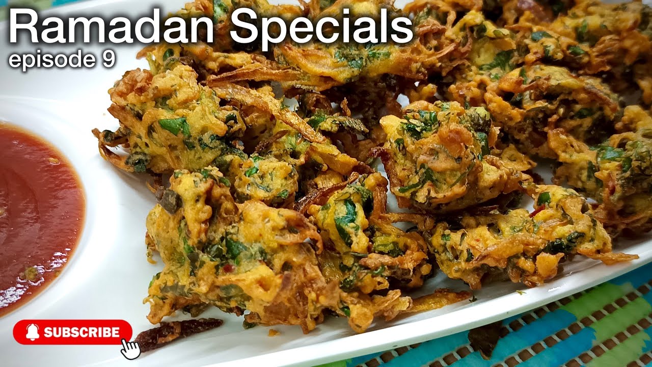 Mix Saag Pakora Recipe | Iftar Special Pakori | Ramadan Special ep-9✨| Easy Iftar Snack