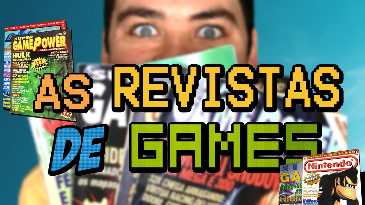 As Revistas Antigas de Games! [Canal 90]