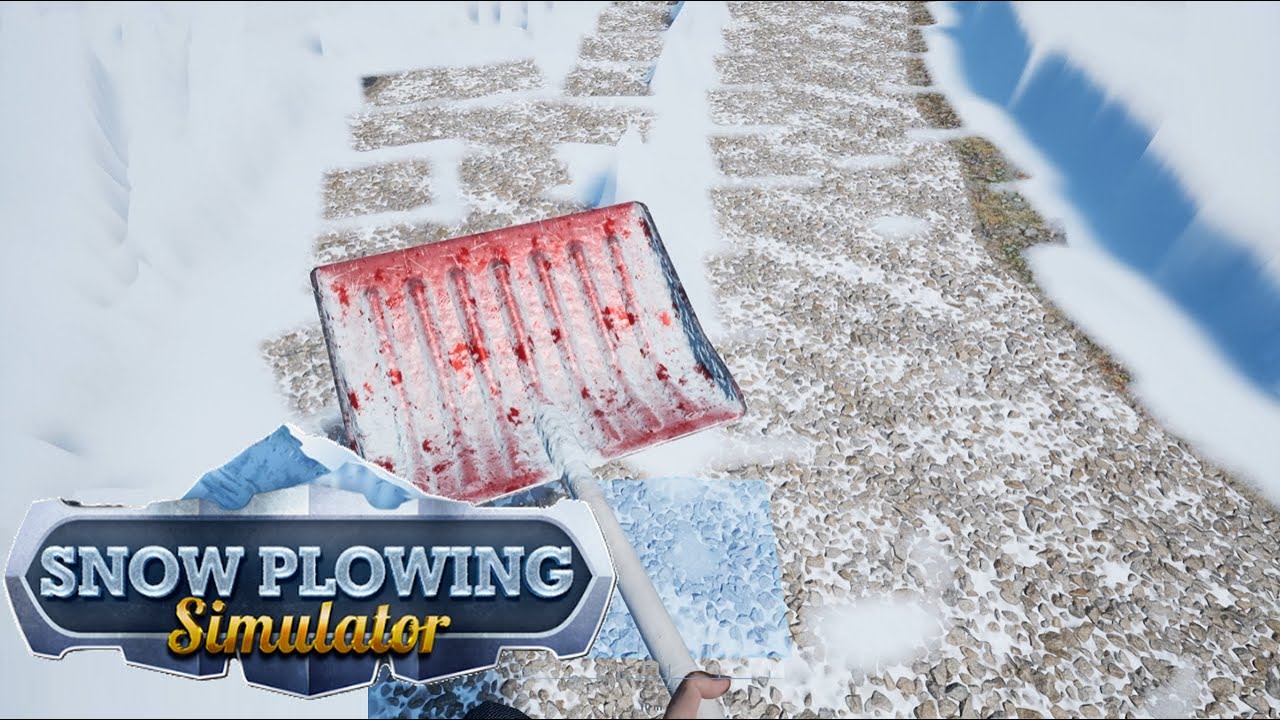1. Snow Plowing Simulator - Schneeräumer vom Fach