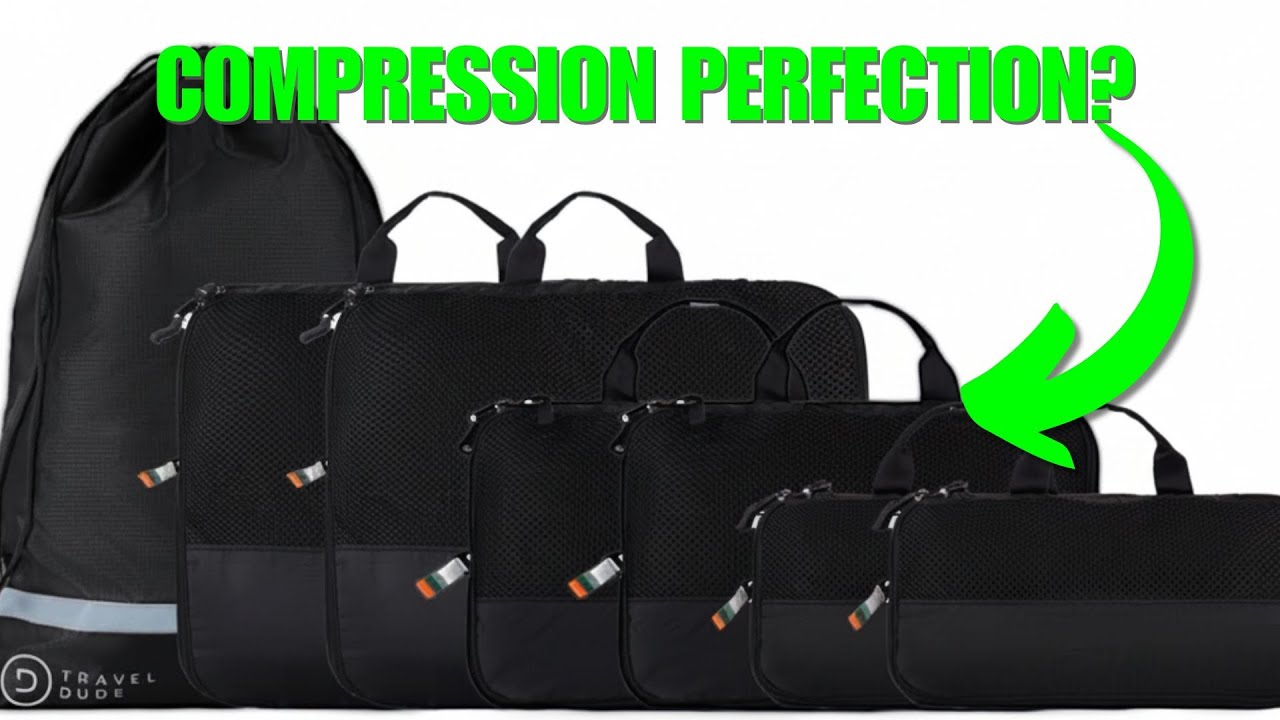 Travel Dude Compression Packing Cubes (REVIEW) &ndash; Do These Really Save Space When You Pack?