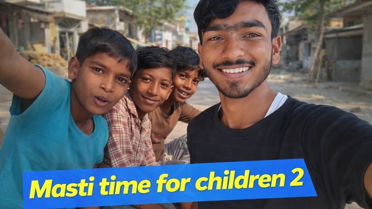 Children Ke Sath Masti Time | Village Fun Vlog.😅