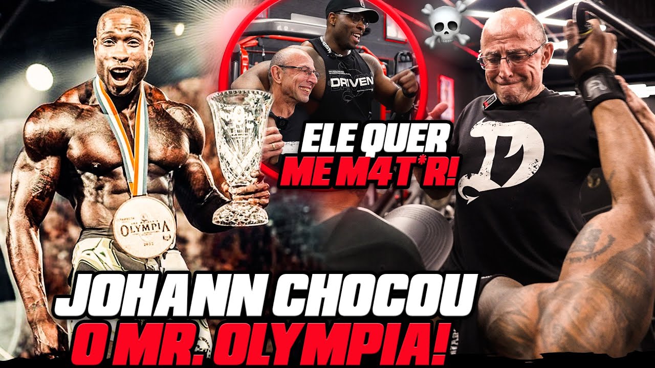 JOHANN SCHATZ TREINA O MR. OLYMPIA MEN'S PHYSIQUE ERIN BANKS | TREINO DE PEITO