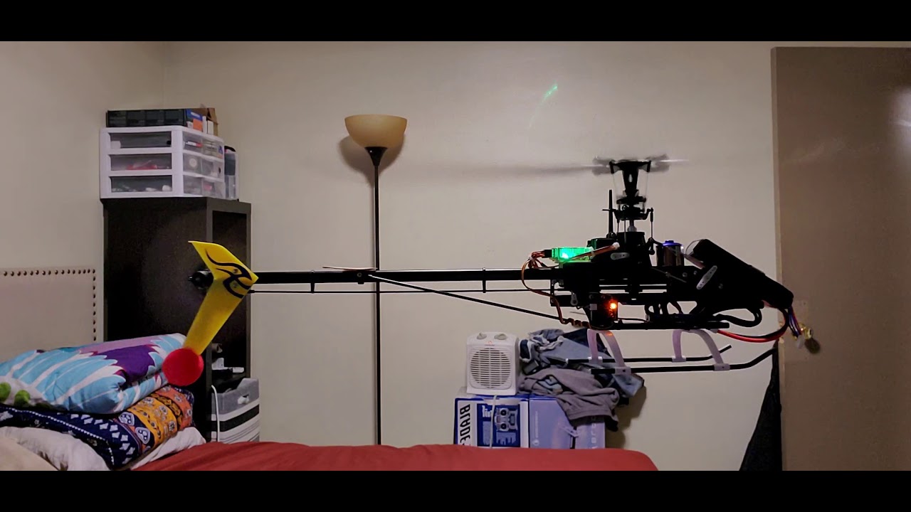 Blade 400 FBL_With Mini-KBar flybarless System. Excellent cheap Choice.