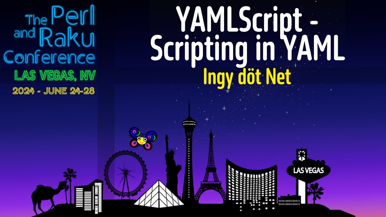 YAMLScript - Scripting in YAML - Ingy d&ouml;t؜؜ Net - TPRC 2024