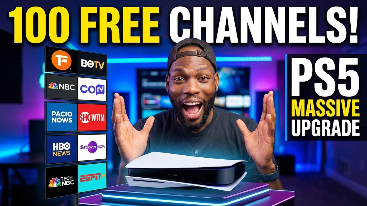 PS5 Just Got A Massive Upgrade (100 Free Channels!)