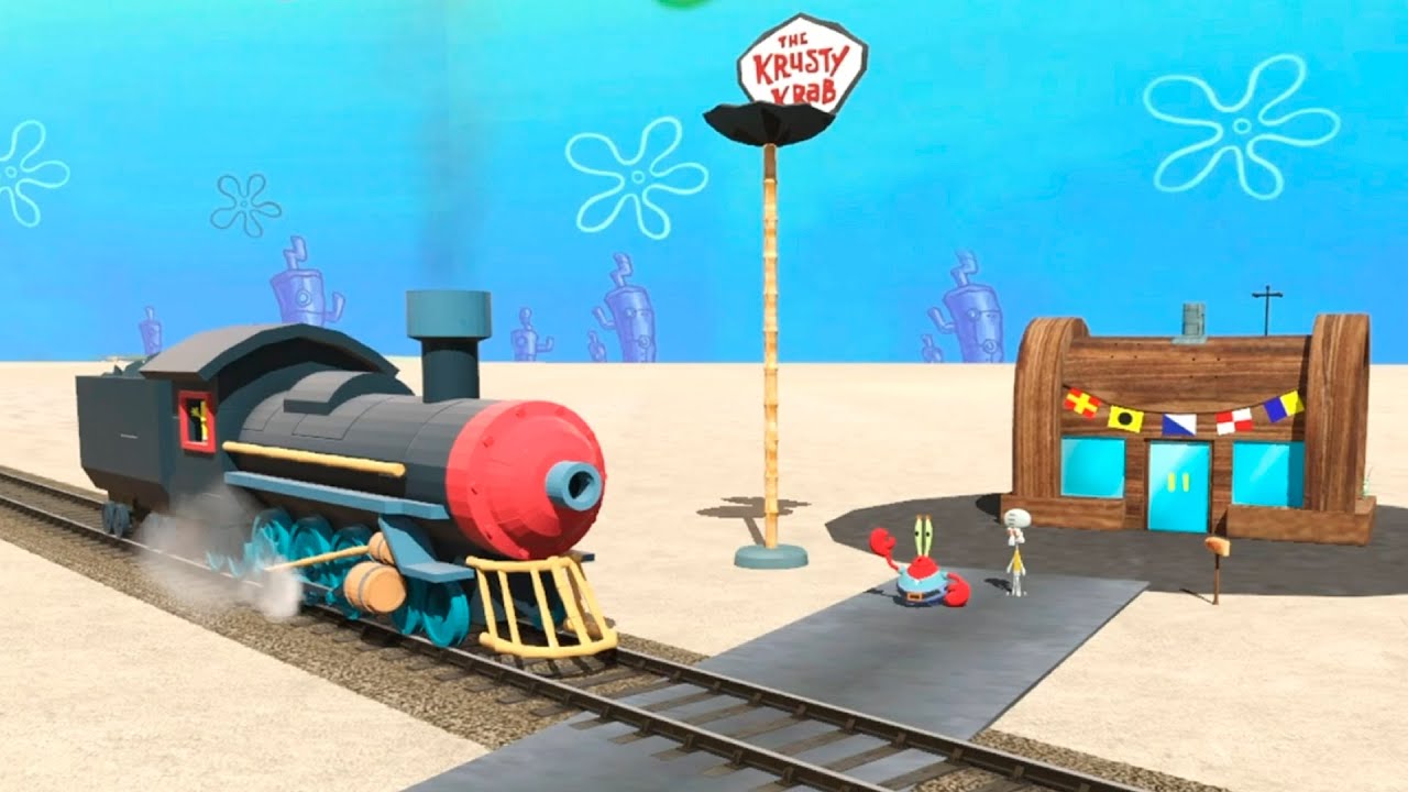 The Oceanic Express Adventure : Spongebob vs. Plankton