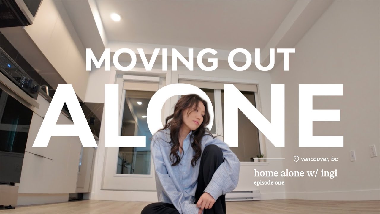 MOVING OUT ALONE | First time living alone in Vancouver & Facing loneliness