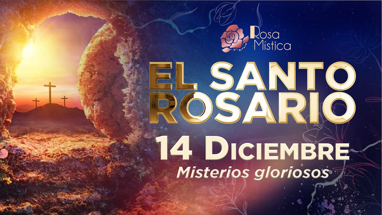 Santo Rosario de Hoy con Imágenes | Domingo 14 de Diciembre 2025 | Misterios gloriosos
