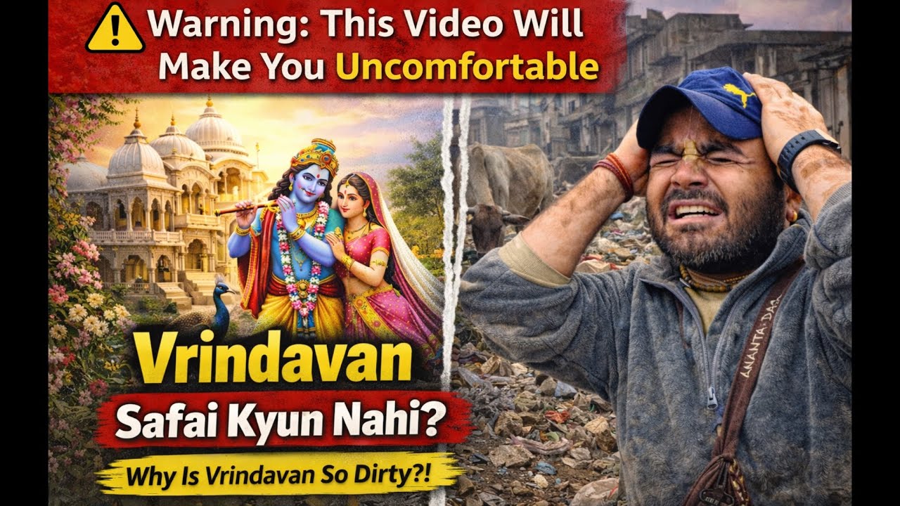 The Dark Reality of Vrindavan | This Video Will Make You Uncomfortable