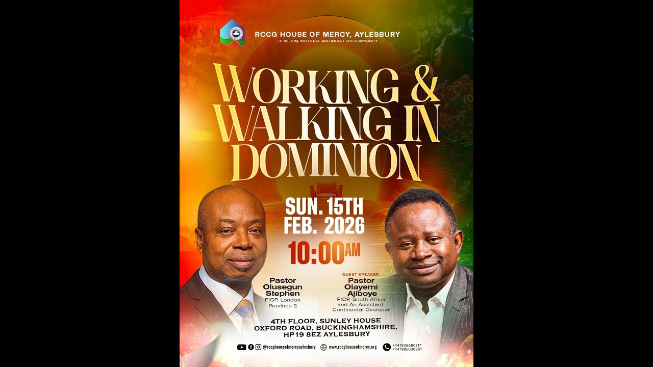 SUNDAY SERVICE | WITH PASTOR OLAYEMI AJIBOYE | 15 FEB 2026