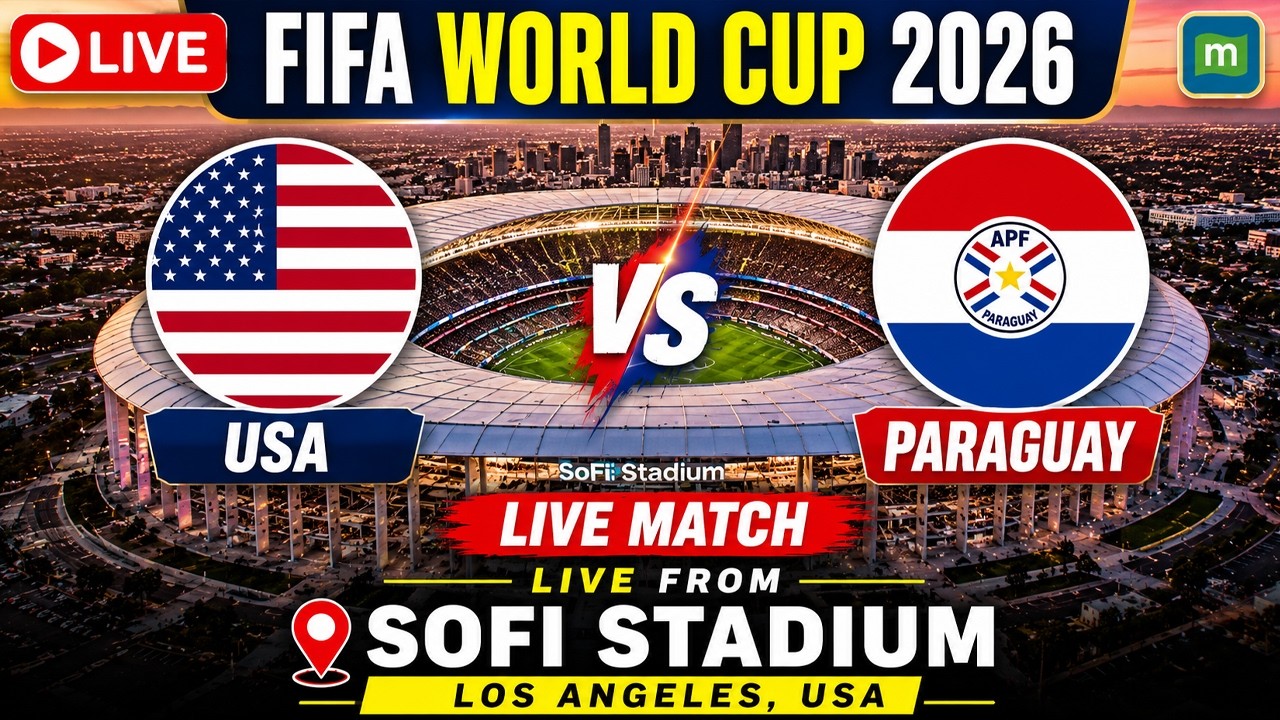 USA vs Paraguay LIVE ⚽ | FIFA World Cup 2026 | USA's Crucial Group Match