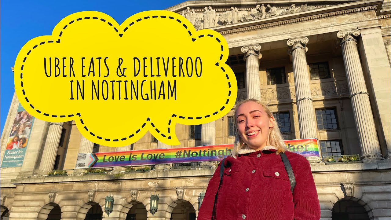 Uber Eats, Deliveroo и Beelivery в НОТТИНГЕМЕ + акция Deliveroo!