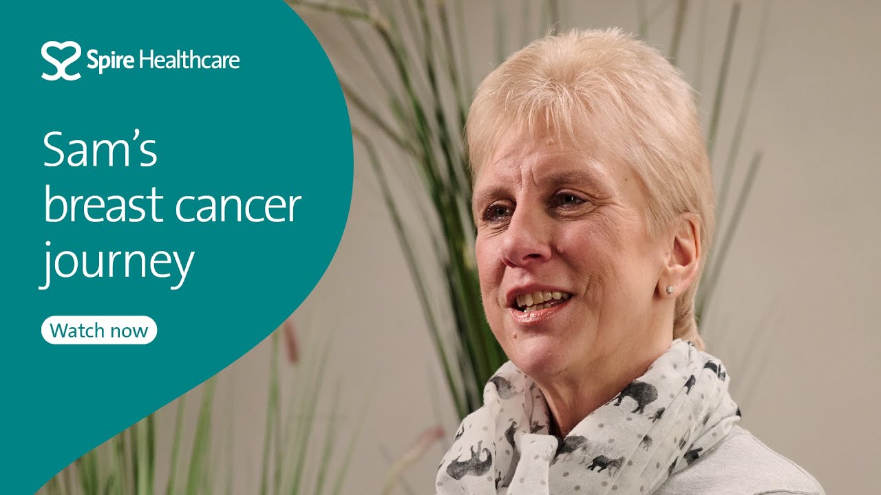 Sam shares her breast cancer journey - from fear and worry, to feeling safe and supported