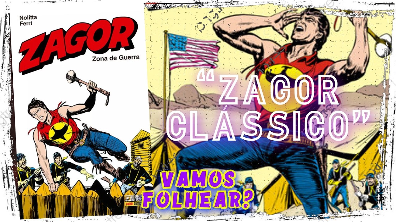 Biblioteca Zagor: Zona de Guerra | Overview da Edição da Panini