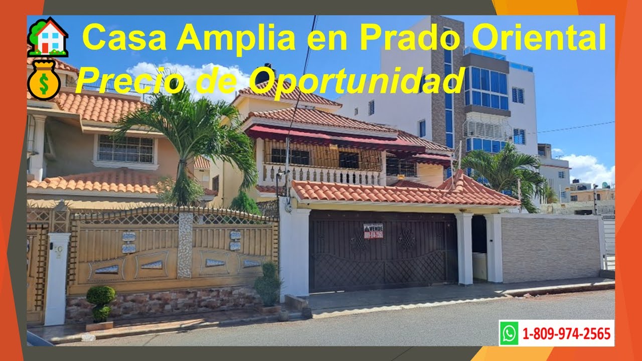 Espaciosa Casa con Patio y Precio de Oportunidad en Prado Oriental. Santo Domingo Este