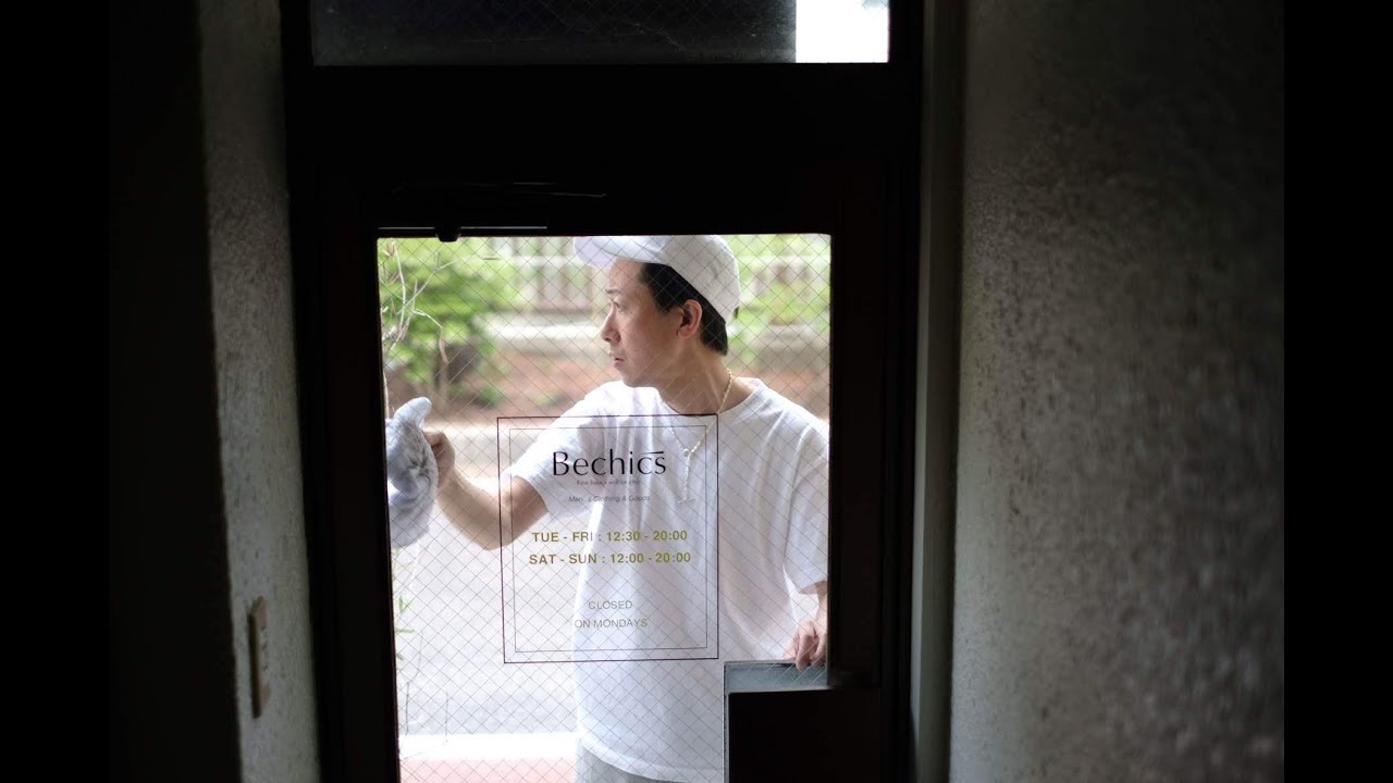 開店前のBechicsでは、