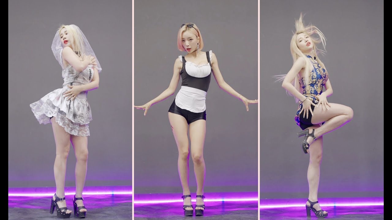 로즈퀸 지니☆리아☆민지 | ROSEQUEEN 'Nxde ((G)I-DLE)' coverdance [연습실 직캠]