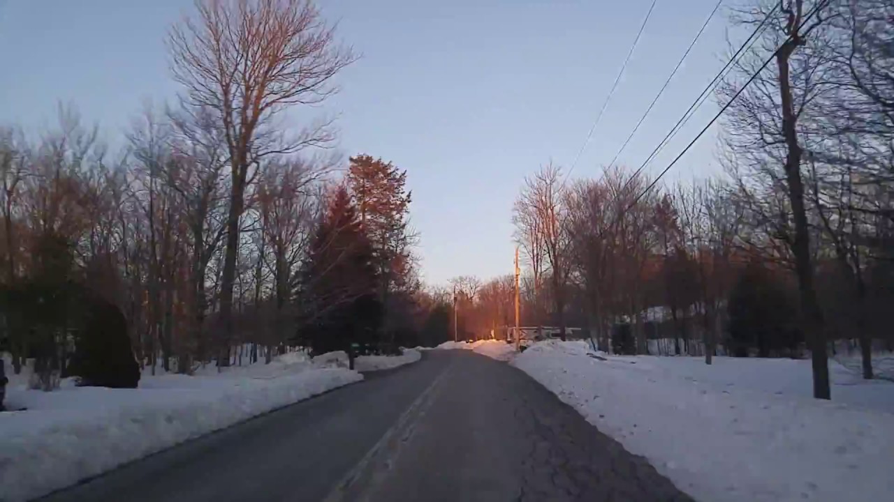 Driving by Tobyhanna,Pennsylvania