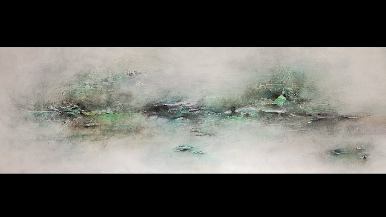 Peinture Acrylique Abstraite - Textures au Gesso