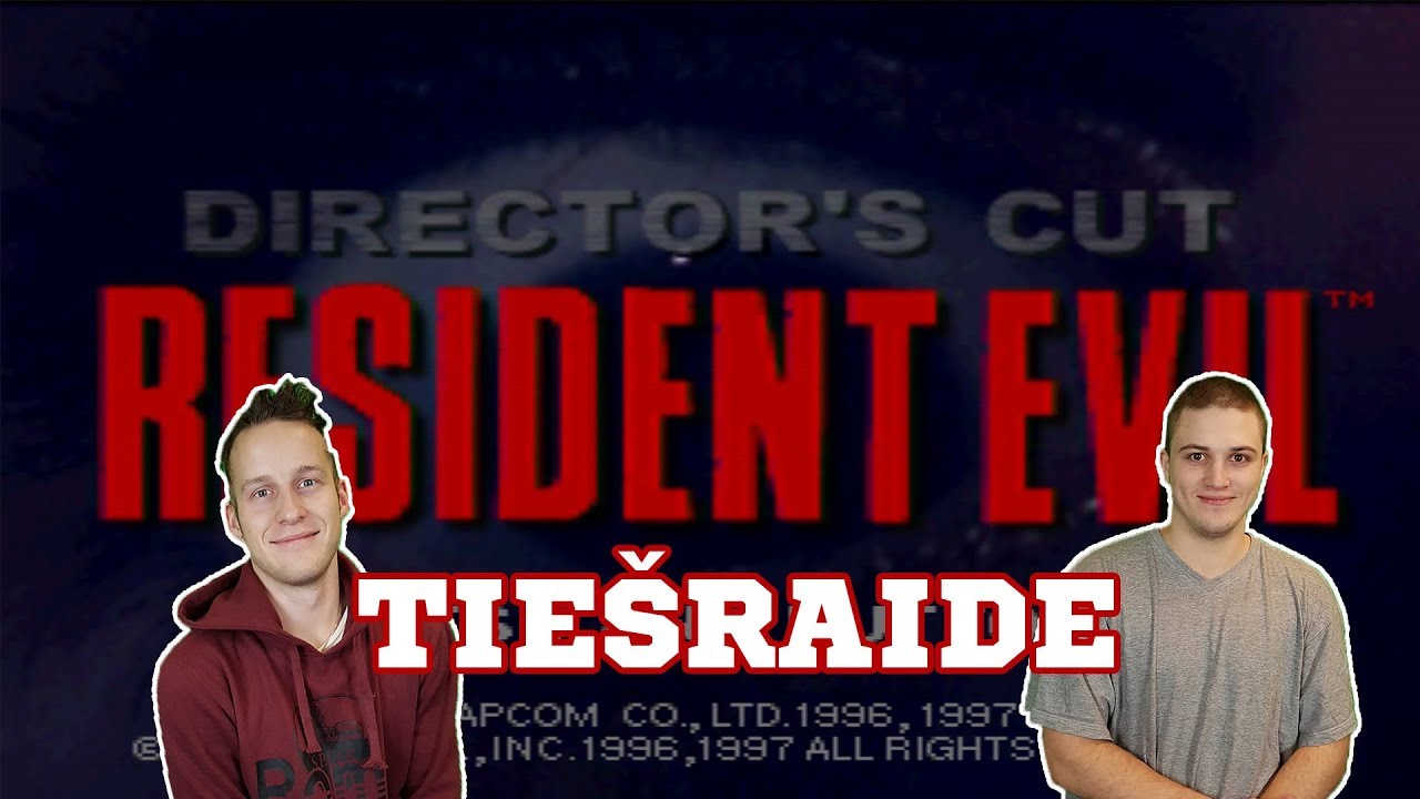 RESIDENT EVIL (PSone versija) | TIEŠRAIDE | full game
