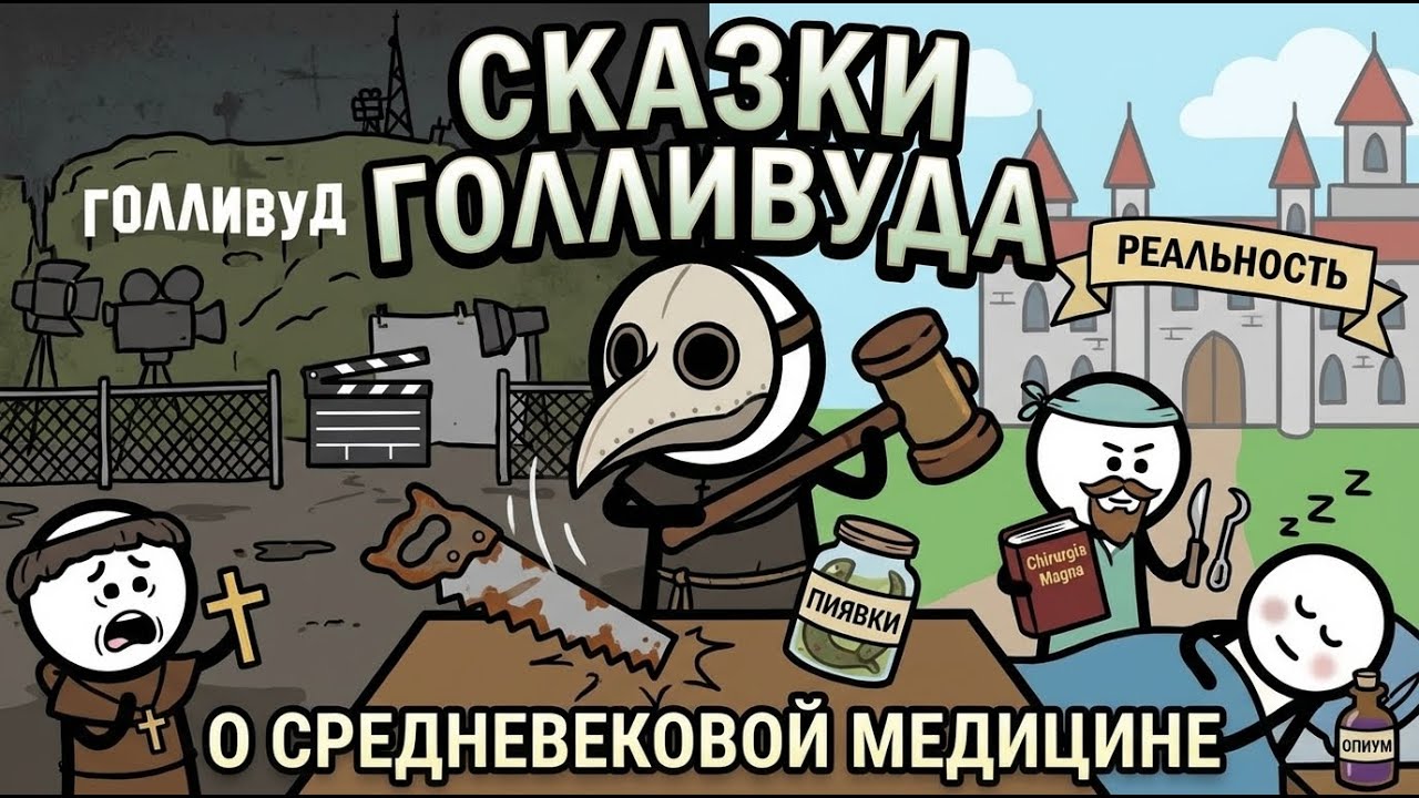 Этот миф разрушит ваше детство: Хирурги Средневековья были круче современных?